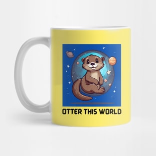 Otter this World | Otter Pun Mug